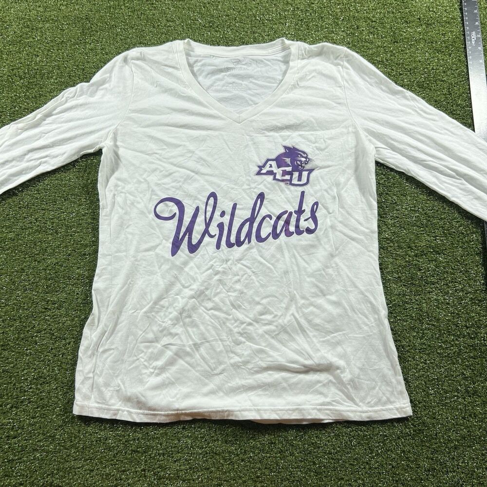 ACU Wildcats Fanatics T-Shirt Women’s Long Sleeve Size S NWOT